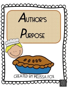 Preview of Author's Purpose Presentation