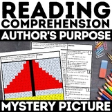 Author's Purpose Reading Comprehension Mystery Picture Dif