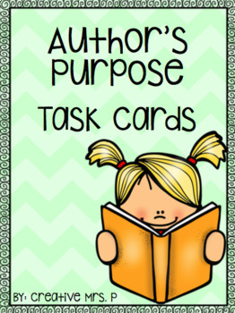 3-6 Free Resources: Author's Purpose