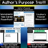 Author's Purpose PowerPoint by Reading Teacher On The Run | TPT