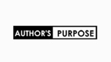 Author's Purpose Video