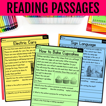 50+ Identifying the Author's Purpose worksheets for 3rd Grade on