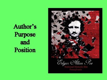 Preview of Author’s Purpose and Position