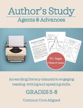 Preview of Author's Study: Agents & Advances (A Literacy Simulation)