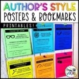 Author's Style Techniques Posters & Bookmarks