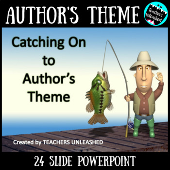 Preview of Author's Theme PowerPoint Lesson