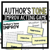 Author's Tone Game for Middle School ELA