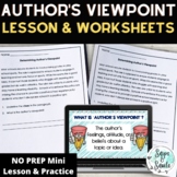 Author's Viewpoint PowerPoint Lesson and Worksheets