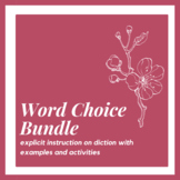 Author's Word Choice Activities