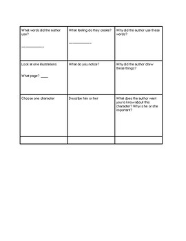 Author's craft template by Katherine Lavello | TPT