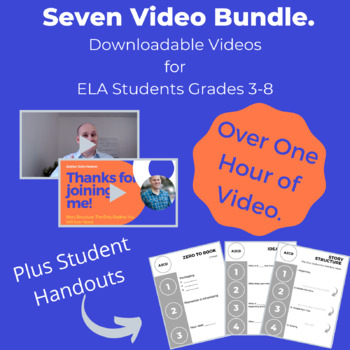 Preview of Author to Classroom Direct TV: 7 Video Bundle