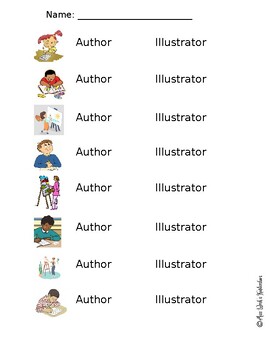 Preview of Author vs Illustrator