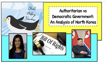 Preview of Authoritarian vs Democratic Governments: Analyzing North Korea & The US