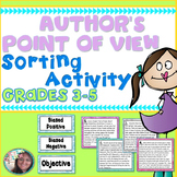Author's Point of View (Author's Perspective) Sorting Acti