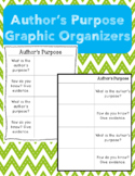 Author's Purpose Worksheet / Graphic Organizer