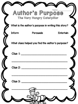 Author's Purpose: Flipchart and Worksheets by Flipping For First