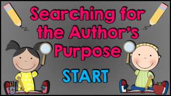 Preview of Author's Purpose Game Show