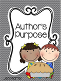 Author's Purpose Pack