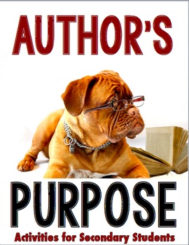 Preview of Author's Purpose- Persuade, Inform, and Entertain