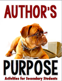 Author's Purpose- Persuade, Inform, and Entertain