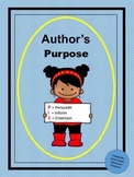Author's Purpose Poem and Literacy Games