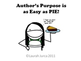 Author's Purpose Powerpoint Presentation and Cloze Notes