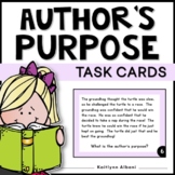 Author's Purpose Task Cards: Persuade, Inform, Entertain