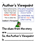 Author's Viewpoint Anchor Chart