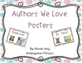 Authors We Love Posters