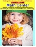 Autism AUTUMN MATH CENTER {Special Education/Pre-K} Stand 