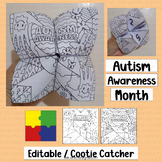 Autism Acceptance Activities Cootie Catcher Craft Kinderga