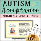 Autism Acceptance & Awareness Unit | Activities, Video & L
