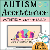 Autism Acceptance & Awareness Unit | Four Activities, Vide