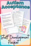 Autism Acceptance Staff Development Packet