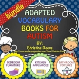 Autism Adapted Vocabulary Books: Household Words BUNDLE (S