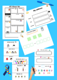 Autism All About Me Worksheet /Busy Book pages /Non Verbal
