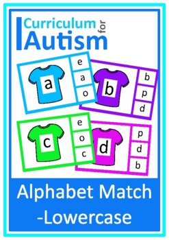 Autism Alphabet Order Sequence Letters Cut Paste Worksheets