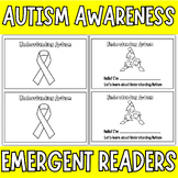 Autism Awareness Emergent Reader Mini Book for Young learn