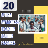 Autism acceptance Month Engaging Activities 20 Reading Passages