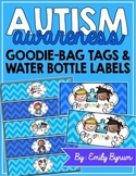 Autism Awareness FREEBIE (Water Bottle Labels/Goodie Bag Tags!)