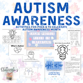 Autism Awareness Month/Day Bulletin Board, Craft, Mini Rea