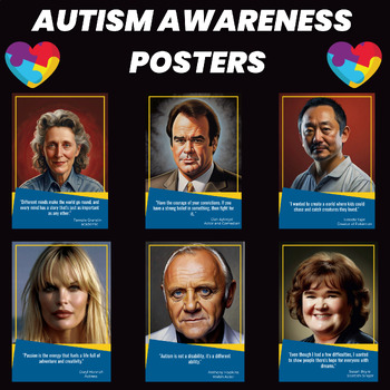 Preview of Autism Awareness Month Poster | Autism Awareness and Acceptance