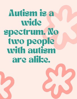 Autism Awareness Month Posters by EquityInEd | TPT