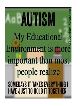 Autism Awareness Posters - Portrait by Deborah's Creations | TPT