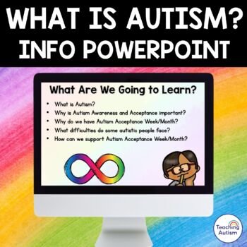 Preview of Autism Awareness Powerpoint | Autism Acceptance Month