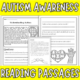 Autism Awareness Reading Comprehension Passage and Questio
