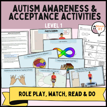 Preview of Autism Awareness & Acceptance Activities for Kindergarten, Grades 1 & 2