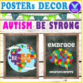 Autism Be Strong Inspiration Posters  - Classroom Decor Bu