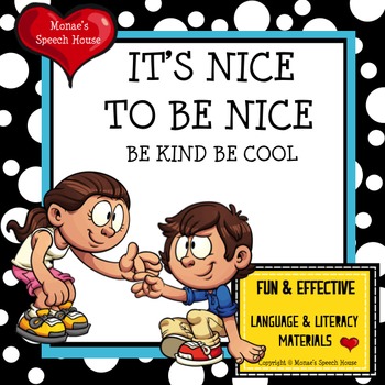 Preview of BULLY BE KIND BE COOL Early Reader Literacy Circle