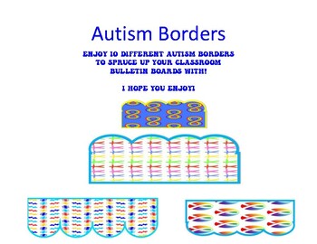 Preview of Autism Border